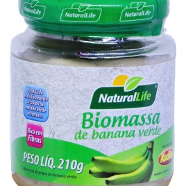 Biomassa de banana verde 210g (NaturalLife)