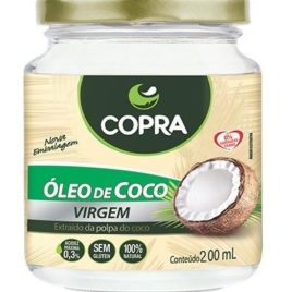 Óleo de coco virgem 200ml (Copra)