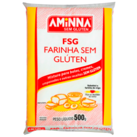 Farinha sem glúten FSG 500g (Aminna)