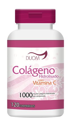 Colágeno com Vitamina C 120cps...
