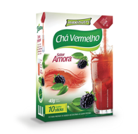 Tisana Chá Vermelho sabor Amora 10stick (Maxinutri)