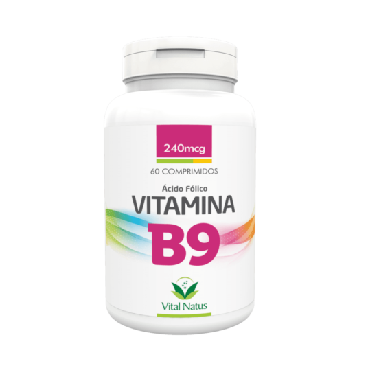 Vitamina B9 60 comprimidos (Vital Natus) Empório Natural Curitiba Produtos naturais Curitiba Vitamina B9 60 comprimidos (Vital Natus) Empório Natural Curitiba Produtos naturais Curitiba