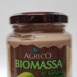 Biomassa de banana verde Organico...