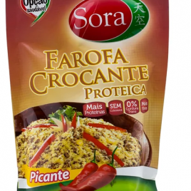 Farofa Crocante Proteica de Soja...