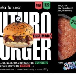 Hambúrguer do Futuro defumado...