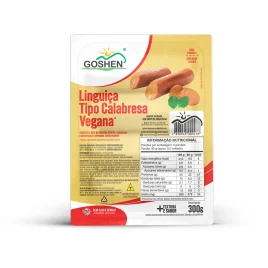 Linguiça Calabresa de Soja Vegana...