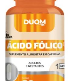 Acido Folico (1 ao dia) 60 caps...