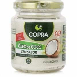 Óleo de coco sem sabor 200ml (Copra)