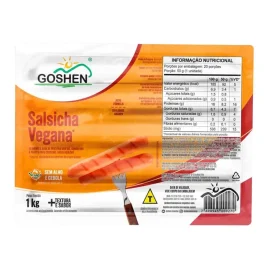 Salsicha Vegana – 1kg (Goshen)