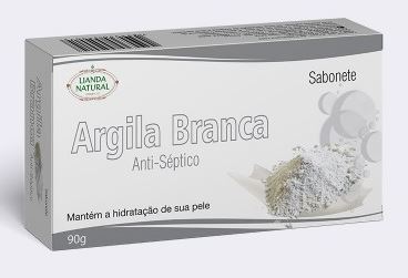 SABONETE DE ARGILA BRANCA